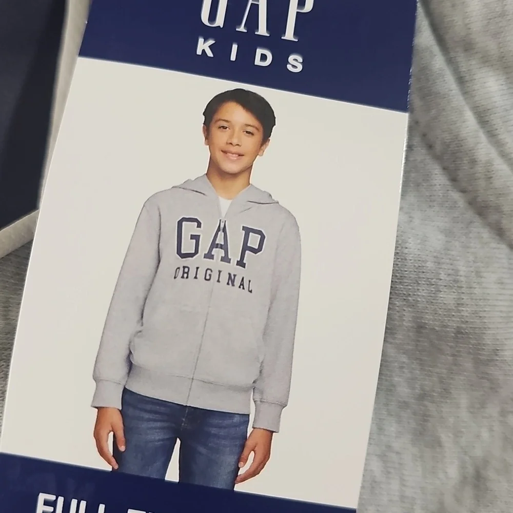 Gap Kids Full Zip French Terry Jacket